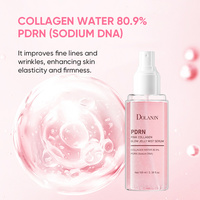 Sérum en spray éclat pour le visage à la Niacinamide et à l'Acide Hyaluronique, Sérum en spray gelée pour le visage, Sérum en spray brume au Collagène, Peptide et PDRN de saumon, Vente en gros