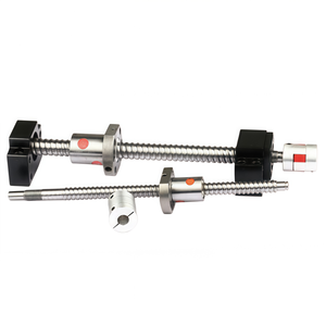 Ensemble de vis à billes SFU1605 |   Vis à billes en acier chromé de précision C7 roulée, écrou à billes DSG16BK/BF12, coupleur de support pour routeur CNC - Product Image 4
