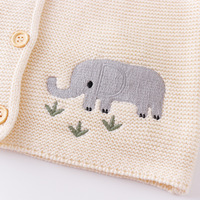 Nouveauté 2025 – Vêtements d'automne pour bébés garçons et filles – Hauts mignons en coton à col rond, pulls et cardigans pour filles