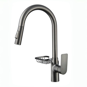 <span class=keywords><strong>Robinet</strong></span> de cuisine moderne KAWAL en zinc, monocommande, à poser sur le comptoir, avec douchette extractible, cartouche céramique, <span class=keywords><strong>d</strong></span>ébit contrôlé, <span class=keywords><strong>eau</strong></span> chaude/froide - Product Image 2