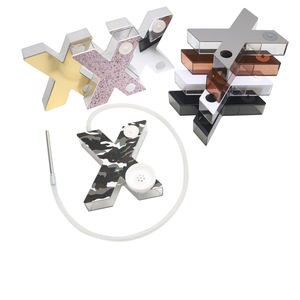 Chicha classique durable en gros avec lumière LED, logo personnalisé en acrylique, accessoires pour fumer la chicha - Product Image 2