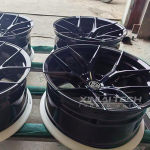 Rines Forjados XINLAI Personalizados de 18, 19, 20 y 21 Pulgadas, Negros, de 5 Radios, 5x112 5x120, con Certificación TUV, para BMW M5, Mercedes E63, Audi RS7 - Product Image 3