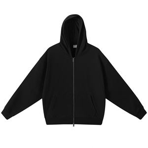 Ropa Promocional de Calidad, Sudadera con Capucha y Cierre de Cremallera de Algodón Puro con Logotipo Personalizado para Empleados y Eventos Escolares - Product Image 4