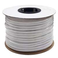 KAIMA penanda kabel Diameter dalam 10mm, penanda kabel PVC anti air sobek kabel ID tabung penanda kawat PVC Label kompatibel