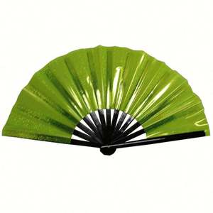 Abanico Plegable de Plástico Ecológico de 33 cm con Diseño Personalizado de Arte Folclórico Musical para Regalos Promocionales Empresariales o de Año Nuevo Chino - Product Image 5