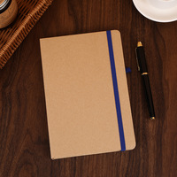 Carnet de notes écologique en papier recyclé format A5, réutilisable, avec logo personnalisé, style professionnel, cadeau promotionnel, impression offset
