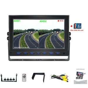 กล้องติดรถยนต์ AlwayCare DP-260D ขนาด 9 นิ้ว แบบแบ่งหน้าจอ 2CH AHD 1080P พร้อมระบบช่วยถอยหลัง จอ TFT/LCD/OLED/IPS USB สำหรับรถบรรทุก รถตู้ รถบัส 12-36V PAL/NTSC - Product Image 4