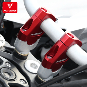 Soporte de Manillar de <span class=keywords><strong>Calibre</strong></span> Modificado para Buggy de Motocicleta / Elevador de Manillar de Diámetro Variable - Product Image 4