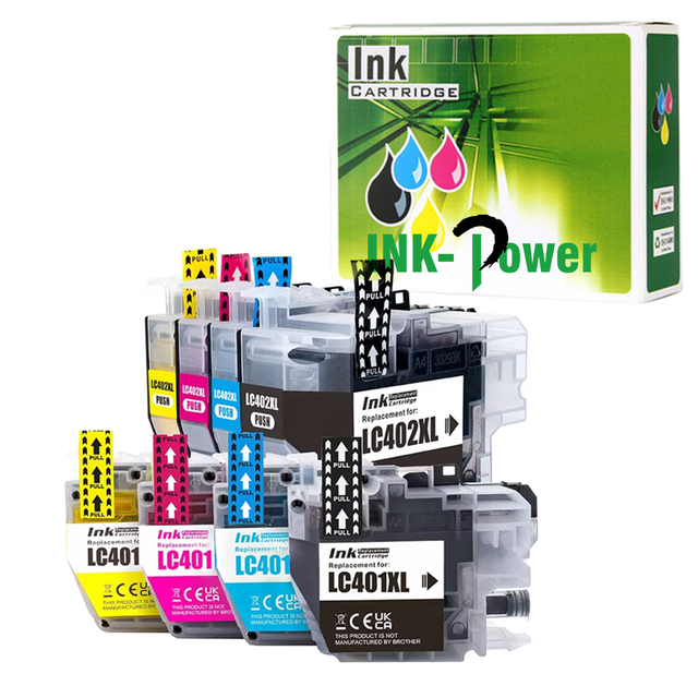 LC401 LC401XL LC402 LC402XL LC411 LC411XL LC412 LC412XL LC421 LC421XL LC422 LC422XL LC462 Compatible Ink Cartridge for Brother