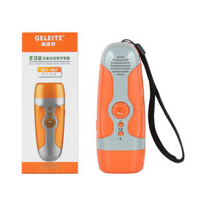 Linternas LED Portátiles de Alta Potencia para Supervivencia al Aire Libre, Dispositivos de Rescate de Emergencia con Manivela y Autogeneración - Product Image 4