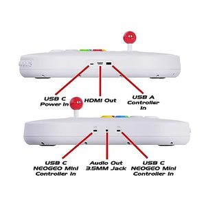NEOGEO Arcade Stick Pro con 20 juegos retro preinstalados en el sistema de arcade de la marca - Product Image 4