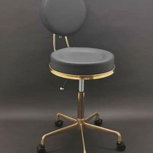 Équipement de salon de beauté, mobilier de coiffure, tabouret roulant hydraulique réglable, chaise de beauté pour coupe de cheveux - Product Image 5