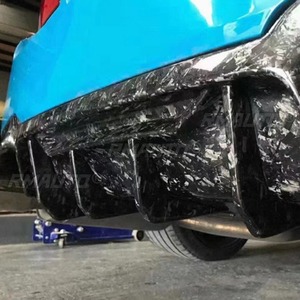 Car Rear Bumper Spoiler Bumper Guard <b>Protector</b> <b>Cover</b> Apron Sport For BWM 5 Series F10 F18 Body Kit Car Accessories - Product Image 3