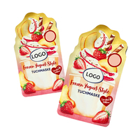 2025 personalizado impreso Mylar helado en forma de bolsa de aperitivos papel de aluminio sellado térmico a prueba de humedad Venta caliente para envasado de alimentos personalizado