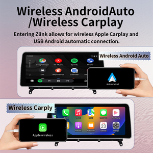 LELV Factory 12,3 "Android14 pantalla táctil navegación <span class=keywords><strong>de</strong></span> coche Auto Carplay para Bmw X3 F25 X4 F26 2011 - 2017 Cic Nbt Bt Wiei 4G <span class=keywords><strong>Audio</strong></span> - Product Image 3