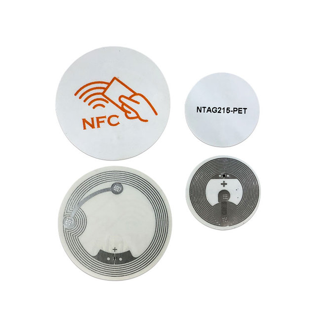 ISO14443A Printable Cheap Paper Programmable Smart Rfid Nfc Tag / Sticker / Label