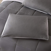 Ensemble de couette réversible et léger OEM, 2 pièces, pour toutes les saisons, vente en gros, livraison depuis l'usine