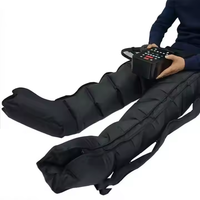 Masseur de jambe de thérapie de bottes de compression d'air de machine de massage de récupération électrique de 6 chambres