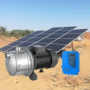 نظام مضخة مياه سطوح شمسية للري 72 فولت 750 وات 3 متر ^ 3/ساعة 55 متر 1hp