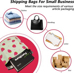Sobres de Correo Resistentes al Agua y a Desgarros, Bolsas de Embalaje Autosellables para Pequeñas Empresas - Product Image 2