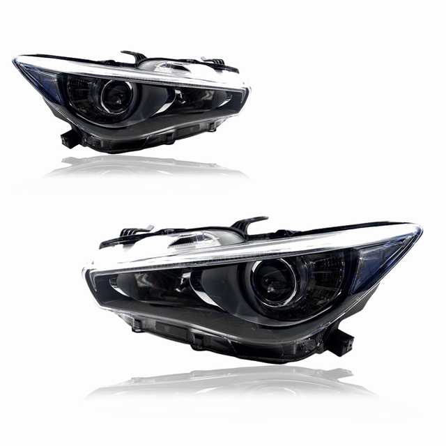 Automotive Lighting Systems Car Front Headlight Suitable for Infiniti Q50 Q50L Original Used LED Headlamp