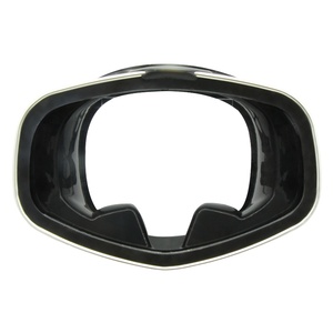 Máscara de Buceo Redonda de Visión Amplia de Acero 2025 con Lente de Cristal, Máscara de Pesca Submarina de Una Ventana para Buceo y Pesca Submarina - Product Image 2