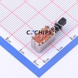 PS-22E35 Pushbutton <b>Switch</b> Through hole Component (THT) <b>Switch</b> 2P2T 100000 8.3mm 22.2mm - Product Image 2