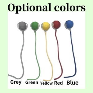 Automatischer um 360 ° drehbarer Smart <span class=keywords><strong>Ball</strong></span> für Haustiere Umwelt freundliches USB-Laden mit interaktivem Hunde katzen spielzeug mit Seils chwanz - Product Image 2