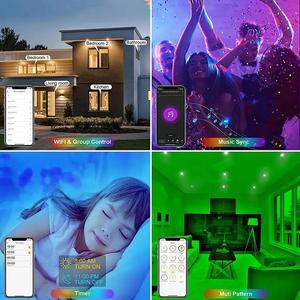 Wifi tuya <span class=keywords><strong>DMX</strong></span> SMD thông minh <span class=keywords><strong>LED</strong></span> rgbcw <span class=keywords><strong>RGB</strong></span> <span class=keywords><strong>Downlight</strong></span> lõm xuống ánh sáng đèn trần 7 wát <span class=keywords><strong>LED</strong></span> <span class=keywords><strong>COB</strong></span> vuông xuống ánh sáng - Product Image 2