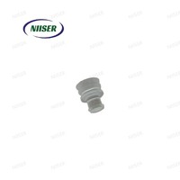 Connecteur de temporisation TE Connectivity 828922-1 MCP 2.8, fiche de cavité en silicone naturel, 5,4 mm, étanche, pour applications industrielles et automobiles, bouchon aveugle