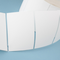 Rouleau d'étiquettes thermiques adhésives 100mm*150mm pour scellage de sacs, adhésif acrylique, fourni directement par l'usine