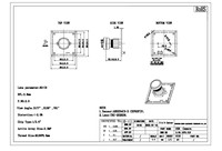 Module de caméra USB couleur RGB Hampo OEM personnalisé AR0234 2.3MP 1080p 60fps à mise au point fixe 2.8mm, obturateur global, champ de vision de 177 degrés