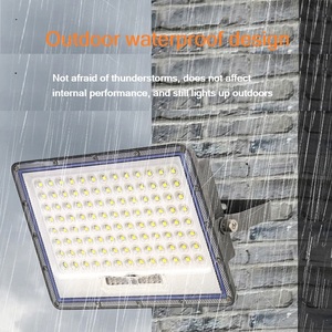 Nueva Lámpara Solar de Exterior con Clasificación IP65, Súper Brillante, Protección LE, Impermeable, de Aluminio Fundido, para Jardín - Product Image 2
