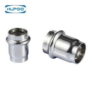 Conexiones a Presión Comerciales de Acero Inoxidable SS304 SS316 Pulido, Duraderas para HVAC, Plomería, Tuberías de Gas y Equipos de Procesamiento de Alimentos - Product Image 1