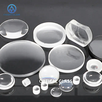 Optical Glass Convex Lens Cutting Customized OEM ODM Spherical Double Convex Lens Focus Class
