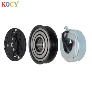 Nuova frizione <span class=keywords><strong>Auto</strong></span> compressore d'aria per <span class=keywords><strong>Renault</strong></span> <span class=keywords><strong>Clio</strong></span> Vcs-14ec Pv6 129mm <span class=keywords><strong>Auto</strong></span> Ac pezzi di ricambio di alta qualità - Product Image 1