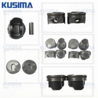 Standard Replacement Cylinder Engine Piston with Piston Rings for Chevrolet Silverado GMC Sierra GM 5.3L V8 OE 12659283 12656876