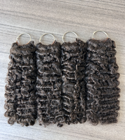 Nouvelle tendance, cheveux russes 12a double trame, cuticules alignées, H6 Feather 6D, extensions de cheveux, 100% cheveux humains bruts, extensions de cheveux au crochet