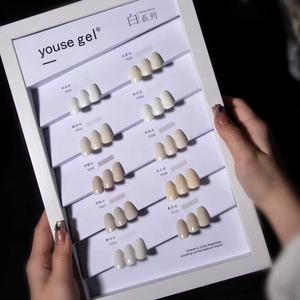 10 couleurs quatre saisons glace pénétrant armure huile Gel 2025 nouvelle couleur nue gelée couleur Jade graisse costume exclusif pour les salons de manucure - Product Image 4