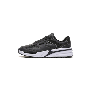 Zapatillas deportivas con bloques de color <span class=keywords><strong>para</strong></span> hombre |   Zapatillas Deportivas Casuales de Plataforma Blancas y Negras, Estilo Urbano |   Zapatos Antideslizantes <span class=keywords><strong>para</strong></span> Gimnasio - Product Image 1