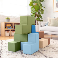 Nouvelle Collection 2026 : Canapé Modulable 7 Pièces en PU Imperméable – Blocs de Mousse Souples pour Salon et Chambre, Facile à Empiler et à Nettoyer