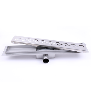 <span class=keywords><strong>SANIPRO</strong></span> Drain de douche linéaire long personnalisé avec couvercle différentiel, 500 mm, en acier inoxydable 304, pour salle de bain - Product Image 3