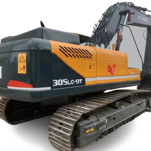 Meilleur prix Original utilisé lourd 30 tonnes pelle diesel HYUNDAI R305LC-9T avec une forte capacité de travail de haute qualité à vendre - Product Image 1