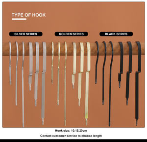 Appendiabiti da donna <span class=keywords><strong>Vintage</strong></span> per uomo adulto appendiabiti in legno antiscivolo appendiabiti retrò appendiabiti in legno massello rifinito liscio - Product Image 5