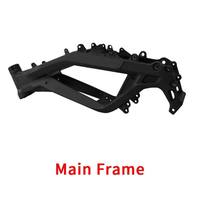 Hochfester Chromoly-Stahl Hauptrahmen Schwingarm Unterrahmen Sitzhalterung für Surron Light Bee X LBX E-Bike Motard-Teile