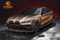 Grille en fibre de carbone de haute qualité, style ST, pour BMW M3 M4 G80 G82