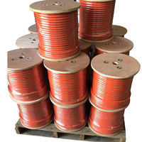 Direkt vom Hersteller Hochwertiges Kupfer-Schweißkabel 16 25 50 95 120 150 350 mm² PVC-Gummi-Isolierung Schweißkabel