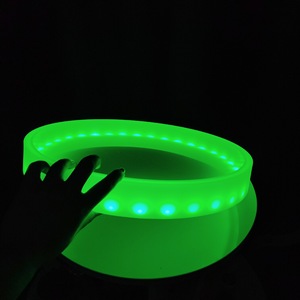 OEM ODM ขวด LED ที่ใส่ขวดวิสกี้บริการจัดส่งถาดแก้วช็อตไนท์คลับชิมเบียร์บอร์ด - Product Image 3