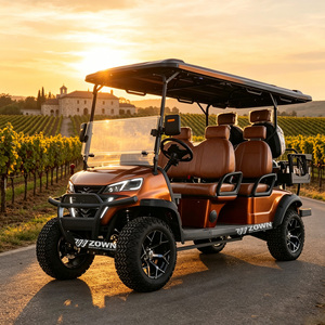 Voiturette de golf électrique avec pièces auxiliaires complètes fournies pour le développement immobilier, les parcs, les clubs et les commandes en gros - Product Image 1