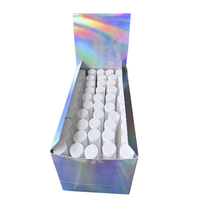 Boîte de présentation en carton personnalisée avec couvercle à ouverture facile pour tubes pré-roulés, présentoir de comptoir pour la vente au détail